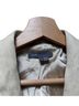 Vince. 60% Linen 36% Cotton 4% Metallic Fiber 100% Acetate Tan Blazer Size 4 - photo 2