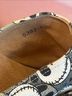 Pink Toes Designs 100% Canvas Floral Black White Mule/Clog Size 8 - photo 5