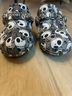 Pink Toes Designs 100% Canvas Floral Black White Mule/Clog Size 8 - photo 11