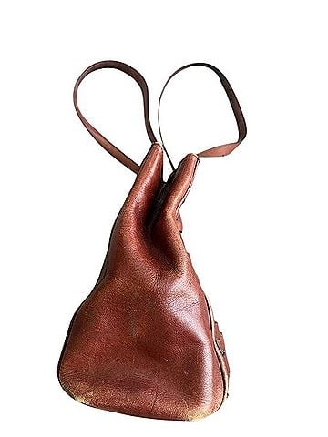 Anthropologie Woven Leather Market Bag Leather Tote (view 2)