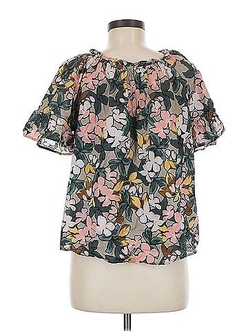 Velvet by Graham & Spencer Short Sleeve Blouse (view 2)