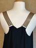 Cache Black Gold Cocktail Dress Size 8 - photo 16