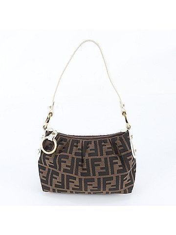 Fendi Fendi Zucca FF 8BR354 Leather Shoulder Bag, One-Shoulder Accessory Pouch, Women's (view 1)