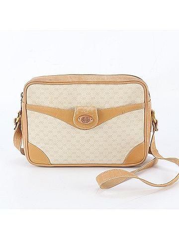 Gucci Gucci Old Micro GG 001 87 0444 Leather Shoulder Bag Crossbody for Women (view 1)