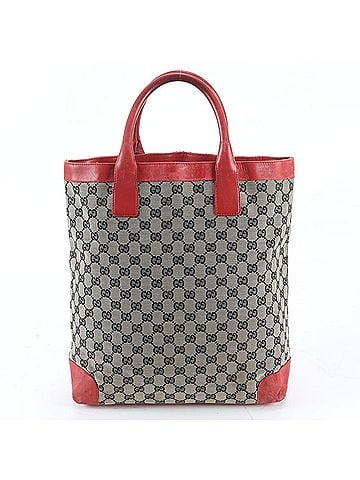 Gucci Gucci GG Canvas 002 1121 Leather Tote Bag Shoulder Handbag for Women (view 1)