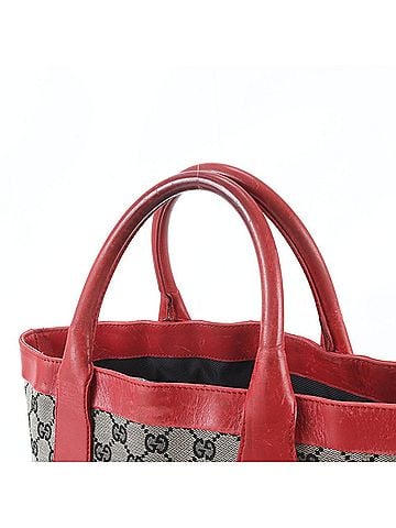 Gucci Gucci GG Canvas 002 1121 Leather Tote Bag Shoulder Handbag for Women (view 2)