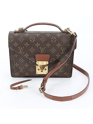Louis Vuitton Louis Vuitton Monogram Monceau M51187 Leather 2-Way Shoulder Bag, Handbag, Tote Bag for Women (view 1)