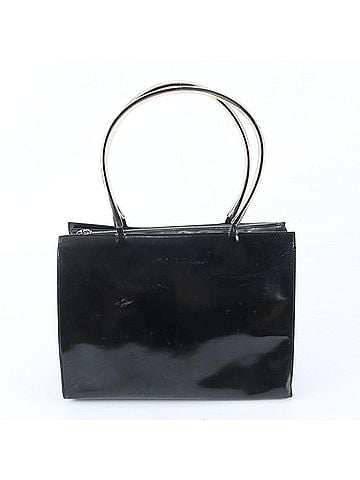 Salvatore Ferragamo Salvatore Ferragamo Leather Handbag Tote Bag Black Top Handle Women's (view 1)