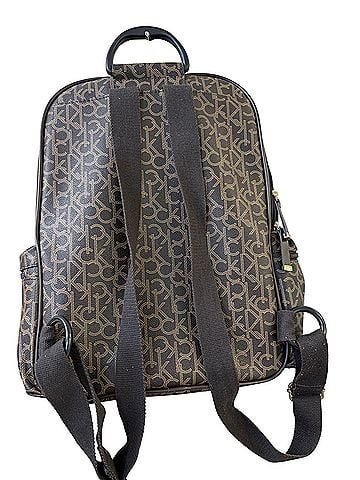 Calvin Klein Leather Backpack (view 2)