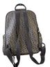 Calvin Klein Print Brown Leather Backpack One size - photo 2