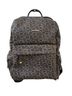 Calvin Klein Print Brown Leather Backpack One size - photo 1