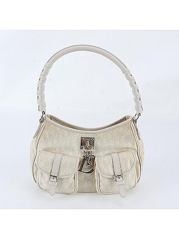 Christian Dior Christian Dior Trotter Lovely Leather Shoulder Bag Tote Handbag for Women (view 1)