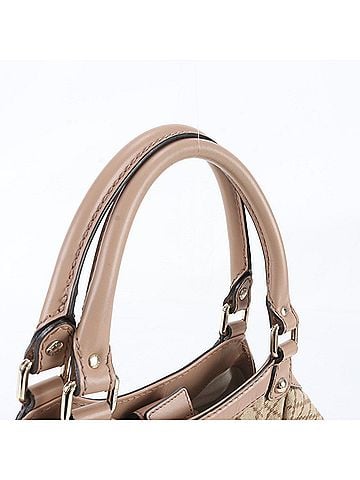 Gucci Gucci Diamante Sukey 211944 Leather Tote Bag Shoulder Handbag Beige Women's (view 2)