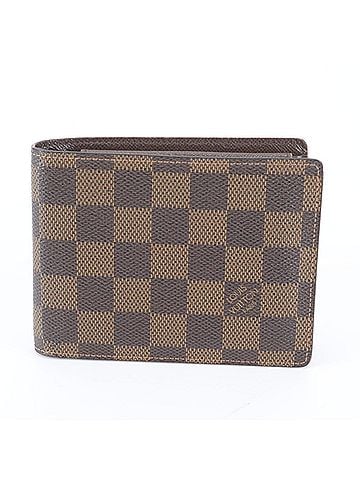 Louis Vuitton Louis Vuitton Damier Portefeuille Florin N60011 Leather Bi-fold Wallet Compact for Men (view 1)