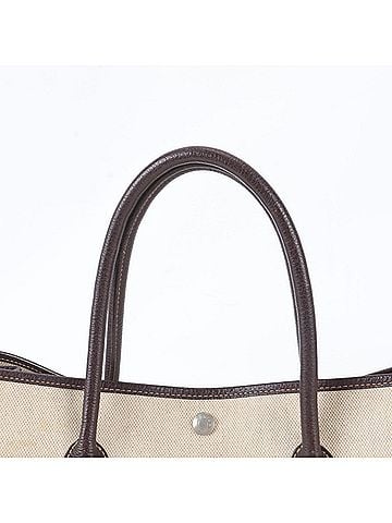 Hermès Hermes Garden Party ?F stamp Toile H leather tote bag shoulder business for men (view 2)