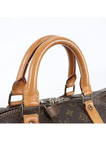 Louis Vuitton Louis Vuitton Monogram Keepall 55 M41424 Leather Boston Bag Tote Travel for Men (view 2)