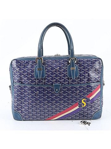 Goyard Goyard Ambassade MM Herringbone Leather Business Bag Briefcase Tote for Men (view 1)