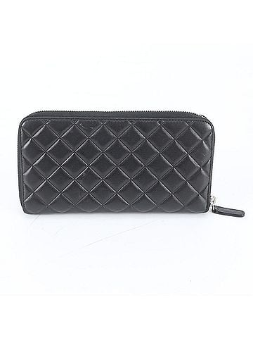 Chanel Chanel Matelassé Lambskin Leather Long Wallet with Guarantee Card and Serial Number (Women's) (view 2)