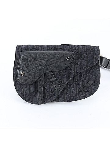 Christian Dior Christian Dior Trotter Saddle Leather Body Bag Waist Pouch Shoulder for Men (view 2)