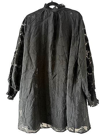 & Other Stories &amp; Other Stories Relaxed A-Line Balloon Sleeve Mini Dress Casual Dress (view 2)