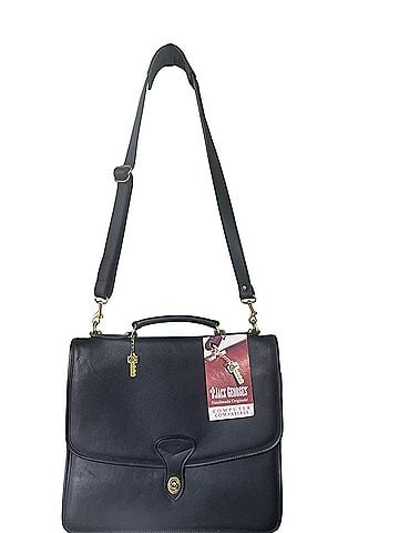 Jack Georges Crossbody Leather Laptop Bag (view 1)
