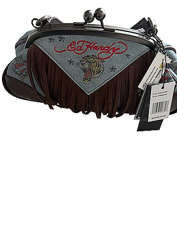Ed Hardy mina frame Leather Crossbody Bag (view 2)