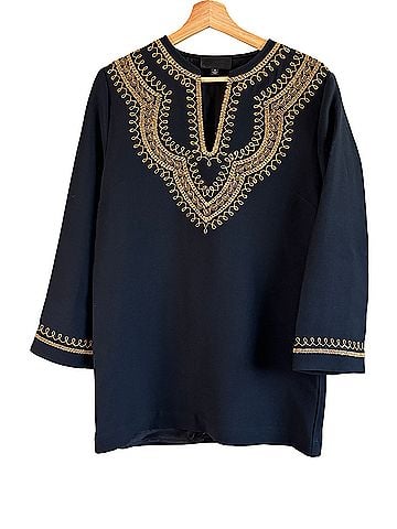 Nili Lotan Karine Long Sleeve Blouse (view 1)