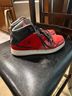Jordan Red Black Sneakers Size 7 - photo 3
