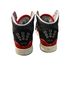 Jordan Red Black Sneakers Size 7 - photo 2
