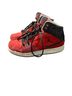 Jordan Red Black Sneakers Size 7 - photo 1