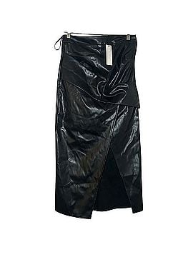 Commense Faux Leather Skirt (view 1)