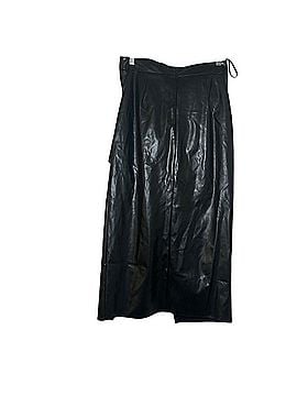 Commense Faux Leather Skirt (view 2)