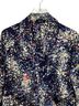Comfy U.S.A. 100% Polyester Floral Multi Color Blouse Size XS - photo 4
