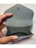 Tory Burch Blue Green Gray Makeup Bag One size - photo 4
