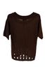 Allen B. by Allen Schwartz Brown Pullover Sweater Size M - photo 2
