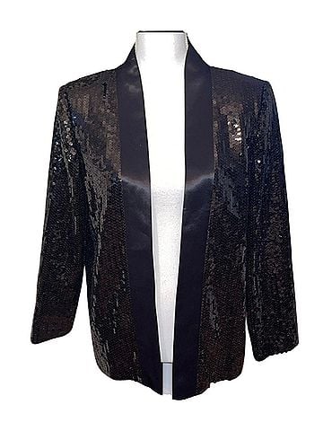Victoria Beckham Sequin Open Tux Blazer Blazer (view 1)