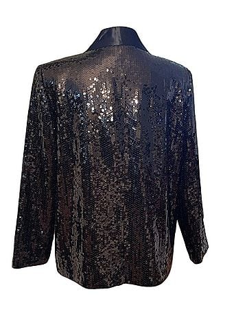 Victoria Beckham Sequin Open Tux Blazer Blazer (view 2)
