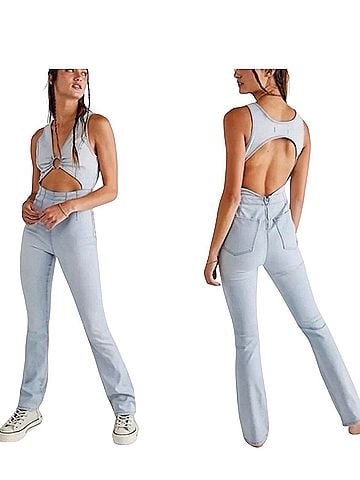 Free People We The Free Ultraviolet Jumpsuit Casual Pants (view 1)