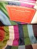Coach 100% Leather Multi Color Tan Blue Orange Leather Crossbody Bag One size - photo 11