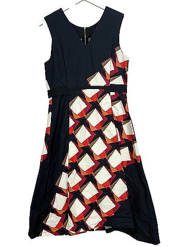 Suno ColorSwatch Cocktail Dress (view 2)