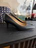 Cole Haan 100% Leather Black Heels Size 8 1/2 - photo 3