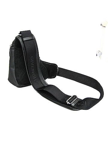 Givenchy Givenchy G-Zip Triangle Bum Bag Men,Women Polyamide,Leather Sling Bag Black (view 2)