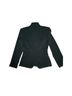 Giorgio Armani 100% Polyester 100% Silk Print Black White Blazer Size M - photo 9