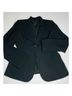 Giorgio Armani 100% Polyester 100% Silk Print Black White Blazer Size M - photo 8