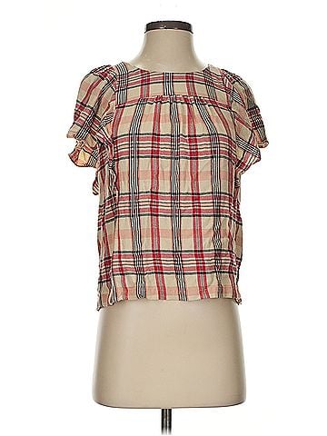Maeve by Anthropologie Maeve By Anthropologie Short Sleeve Blouse (view 1)