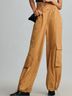 Pilcro Tan Cargo Pants Size M - photo 3