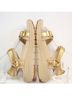 Vionic 100% Leather Gold Tan Sandals Size 7 - photo 4