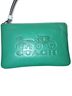 Coach 100% Leather Green Leather Wristlet One size - photo 1