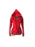 JWLA 96% Cotton 4% Lycra 100% Polyester Solid Red Jacket Size M - photo 1