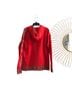 JWLA 96% Cotton 4% Lycra 100% Polyester Solid Red Jacket Size M - photo 2
